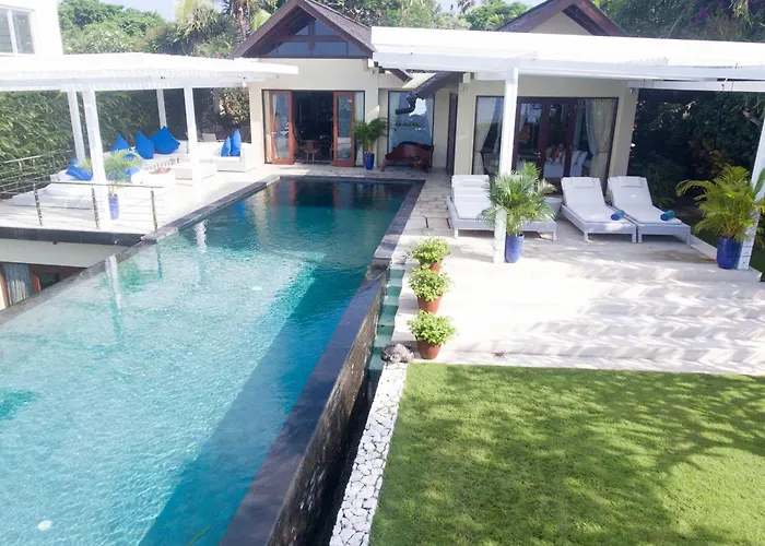 Azure Aura Luxury 5 Star Bali Cliffside Ocean View, Pool And Garden Villa
