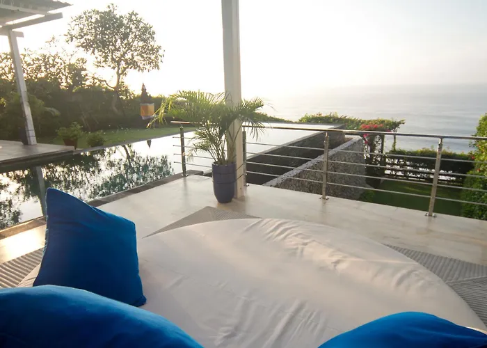 Azure Aura Luxury 5 Star Bali Cliffside Ocean View, Pool And Garden * Uluwatu