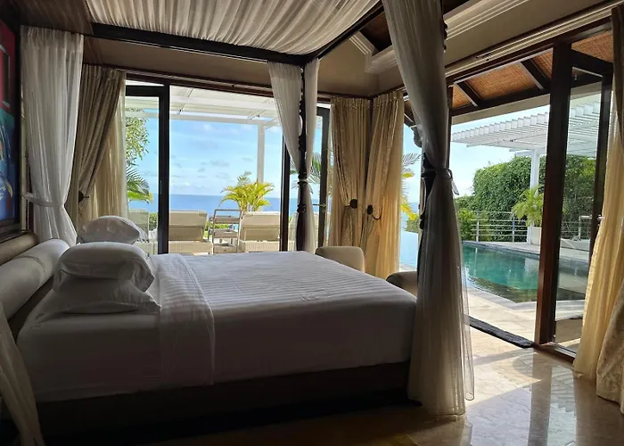 Azure Aura Luxury 5 Star Bali Cliffside Ocean View, Pool And Garden * Uluwatu