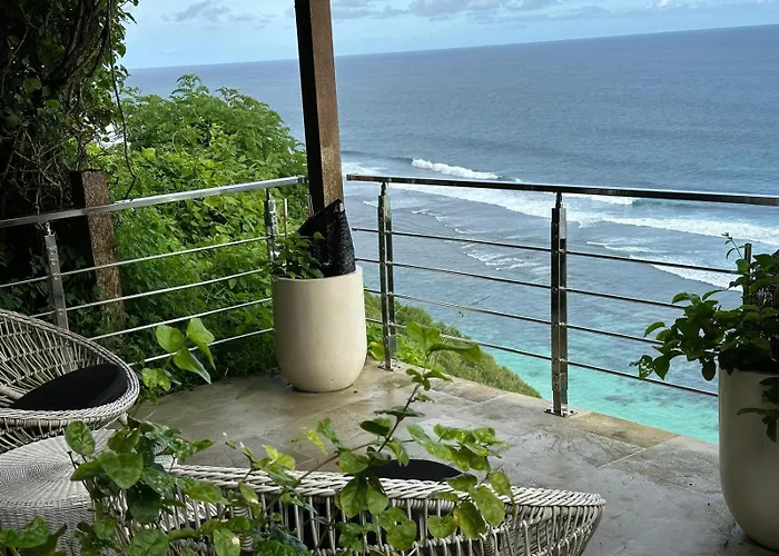 Azure Aura Luxury 5 Star Bali Cliffside Ocean View, Pool And Garden Uluwatu