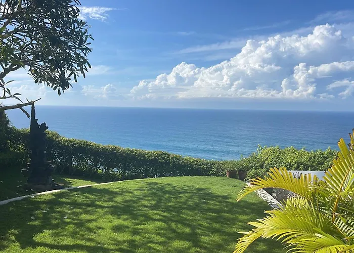 Villa Azure Aura Luxury 5 Star Bali Cliffside Ocean View, Pool And Garden