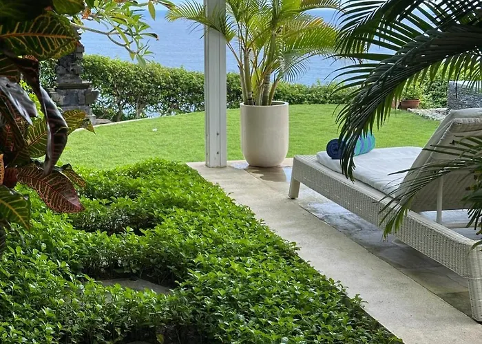 Azure Aura Luxury 5 Star Bali Cliffside Ocean View, Pool And Garden Villa